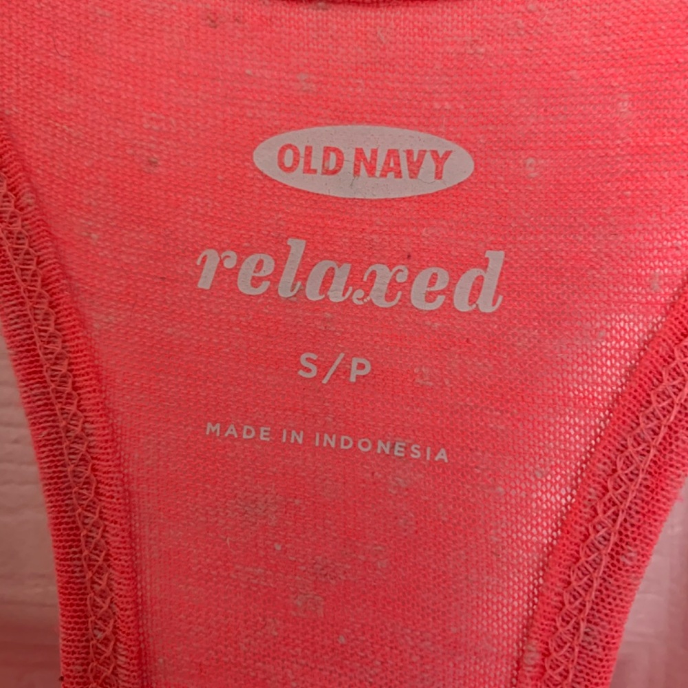 Neon Pink Tank Too - Picture 3 of 3